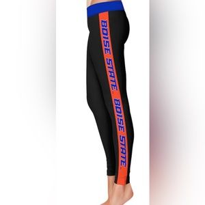 NWOT Boise State Broncos Side Stripe Yoga Leggings
